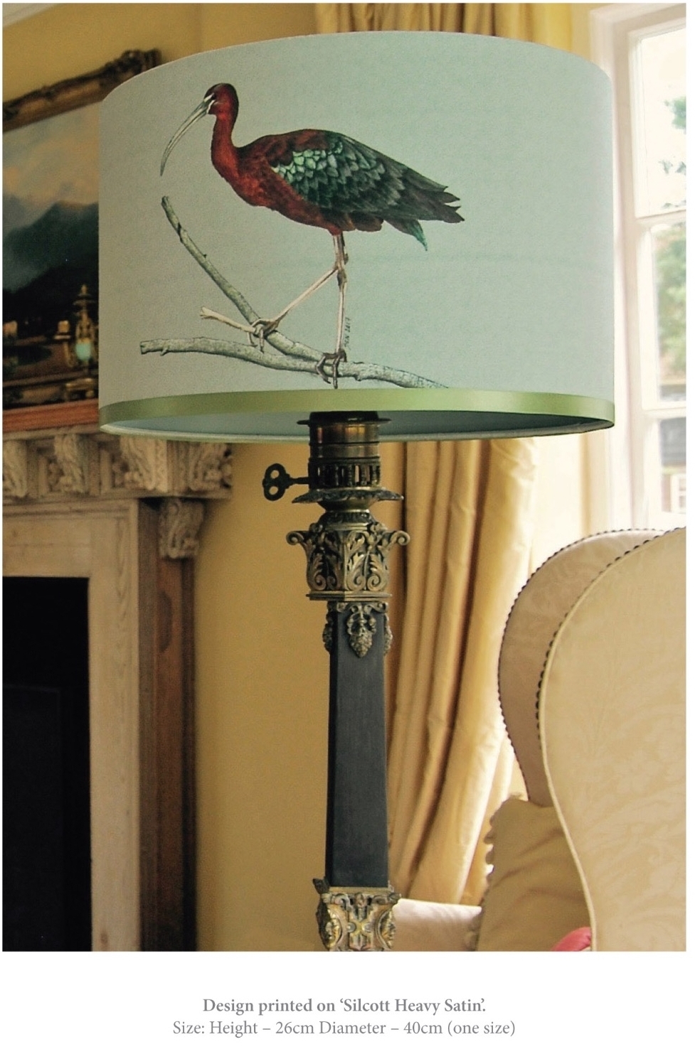 ibis bird lampshade