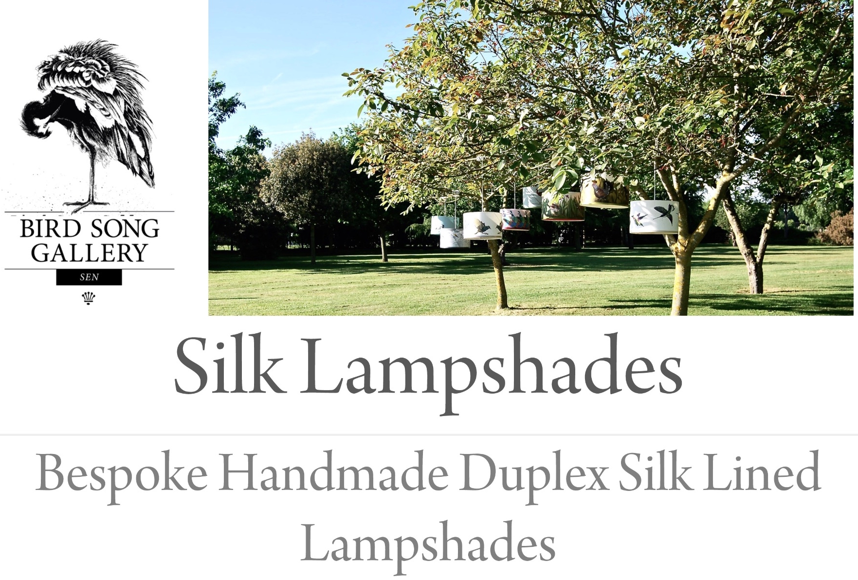 silk lampshades