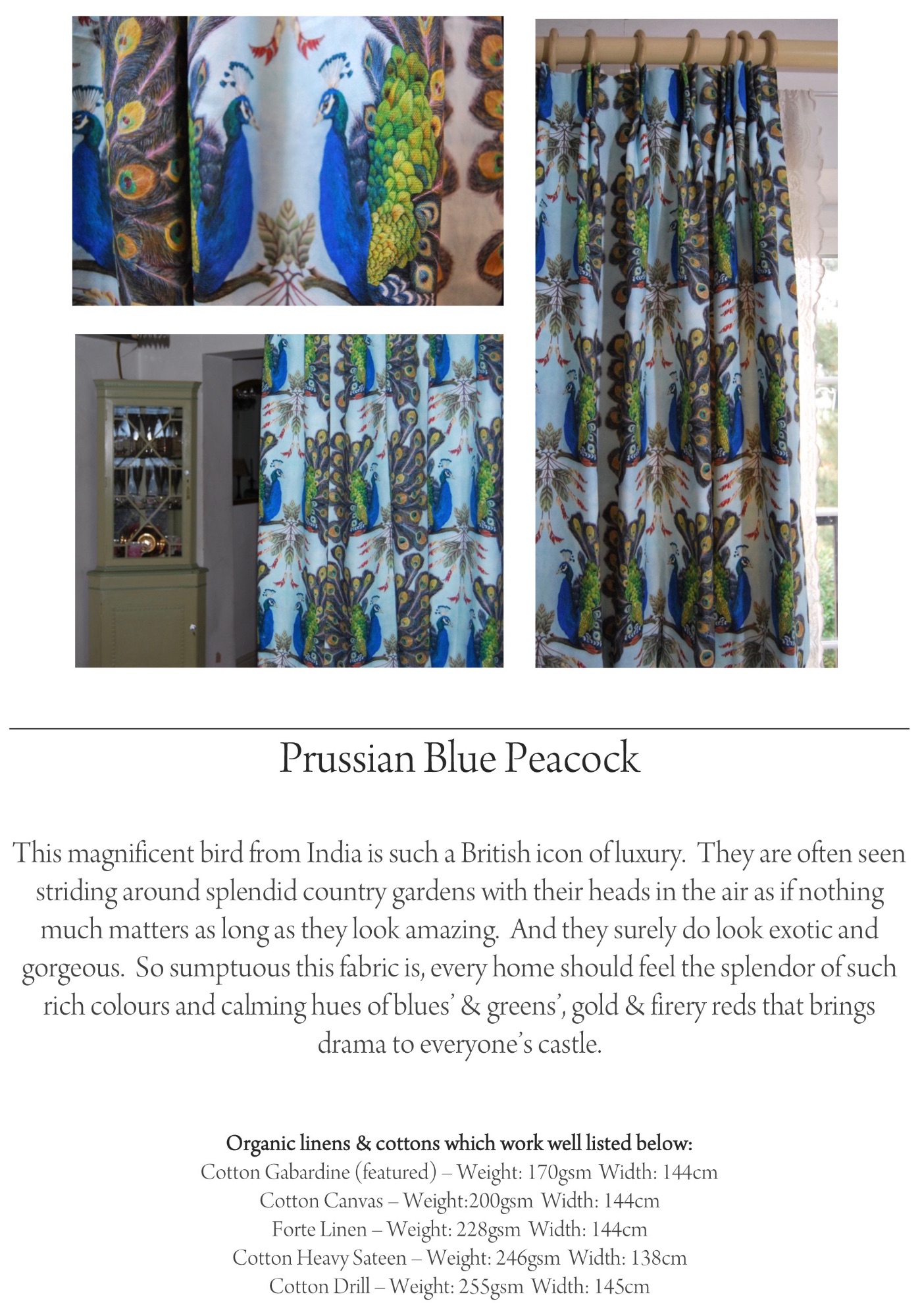 Prussian peacock