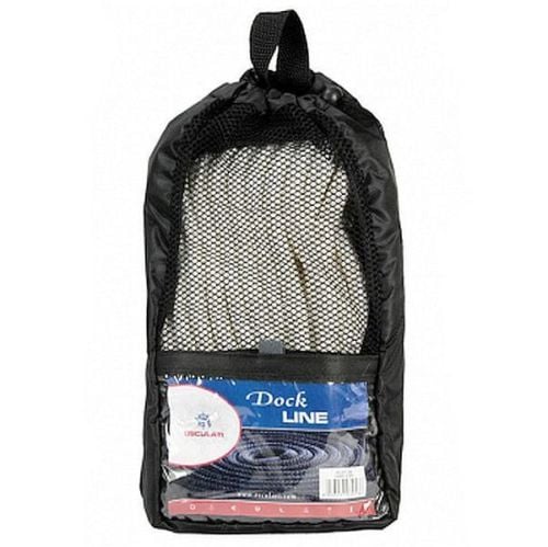 Mooring Deck Rope Line with Spliced Eye & Bag 16mm 11m White