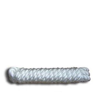 Fender Line Rope with Hand Spliced Eye 6mm 1.5m. Double Braid White