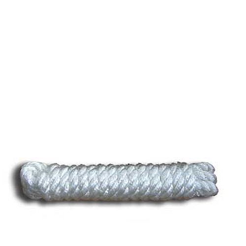 Fender Line Rope with Hand Spliced Eye 8mm 1.5m. Double Braid White