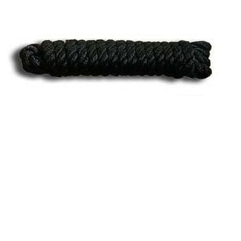 Fender Line Rope with Hand Spliced Eye 6mm 1.5m. Double Braid Black