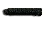 Fender Line Rope with Hand Spliced Eye 8mm 1.5m. Double Braid Black