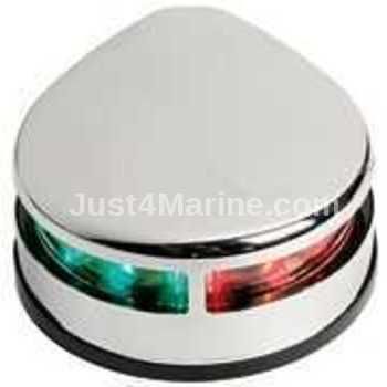 LED Bi Colour Port & Starboard Light 12v Stainless Steel