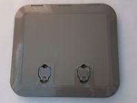 Deck Hatch Grey RAL 7042 375 x 375mm