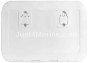 Deck Hatch White 600 x 350mm 180 Degree Opening Walk On UV