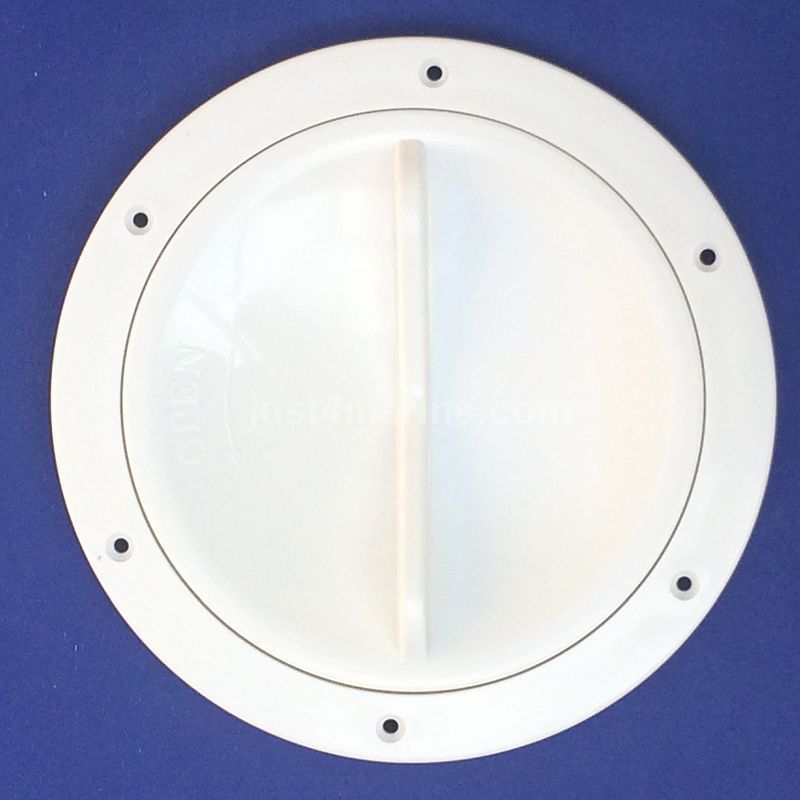 Inspection Hatch Easy Open 127mm (5") White