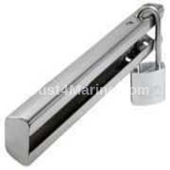 Outboard Engine Anti Theft Lock Stainless Steel - Up to 25 HP