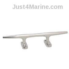 Traditional Round Cleat 316 Stainless Steel - 150mm 6"