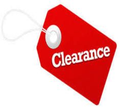 <!-- 016 --> CLEARANCE