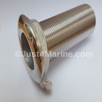 Skin Fitting Deck Drain 316 Stainless Steel - 1.25" 112mm