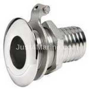 Skin Fitting  / Deck Drain 316 Stainless Steel - 3/4