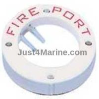 Fire Port Access Extinguish Fire - White Rim