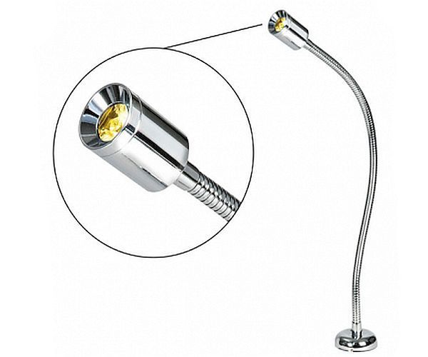 Articulated LED Wall Light - Bedside, Chart Table, Reading 12/24V