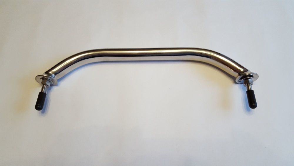 Marine Oval Grab Rail Handle 316 Stainless Steel - 220mm