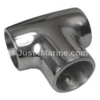 Rail Connector T (Tee) 316 Stainless Steel 90 Degree - 7/8" 22mm