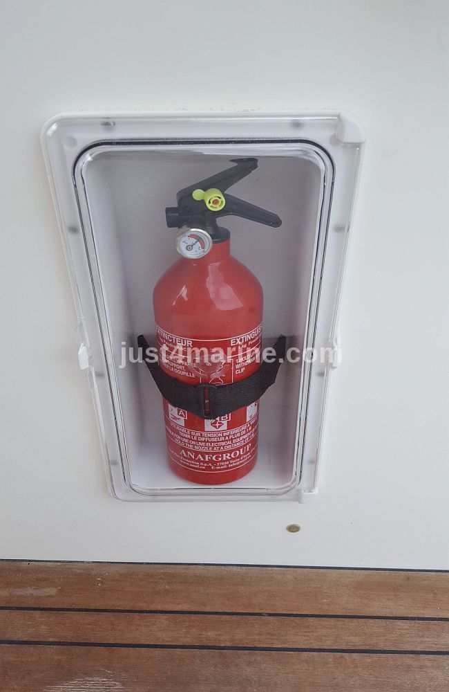 Fire Extinguisher Compartment Housing Locker with Door - Watertight
