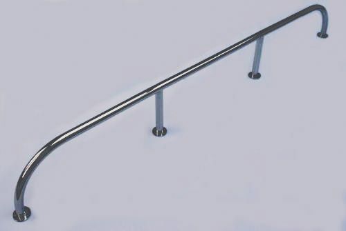 High Level Grab Rail / Handrail 316 Stainless Steel -  1800mm x 200mm 