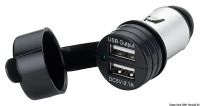 Double USB Plug In Cigarette Lighter  - 12V / 24V
