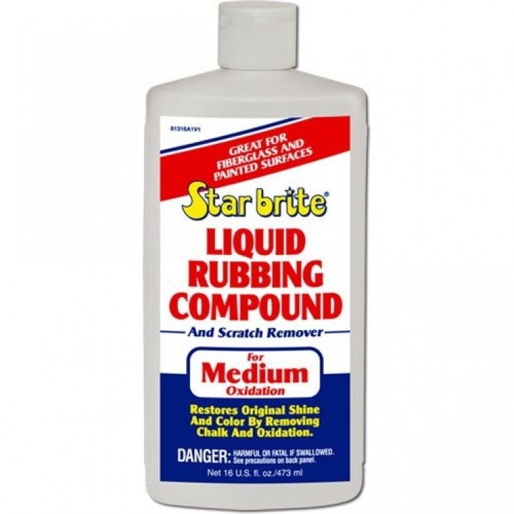 STAR BRITE Liquid Rubbing Compound For Medium Oxidation - 473ml