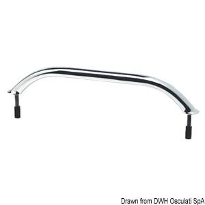 Oval Grab Rail 316 Stainless Steel - 460mm