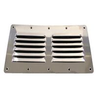 Louvred Air Vent 316 Stainless Steel 232 x 118mm