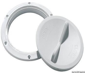 Inspection Hatch Easy Open 102mm (4") White