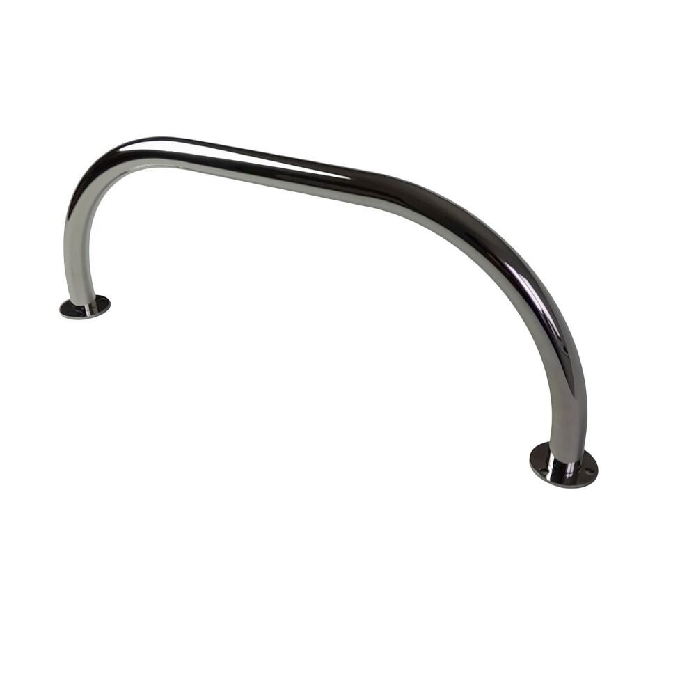 High Level Grab Rail / Handrail 316 Stainless Steel - 500mm x 200mm