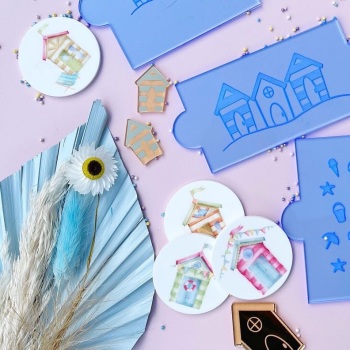 BAKE IT PRETTY - Beside the Seaside Printed Set of Charms