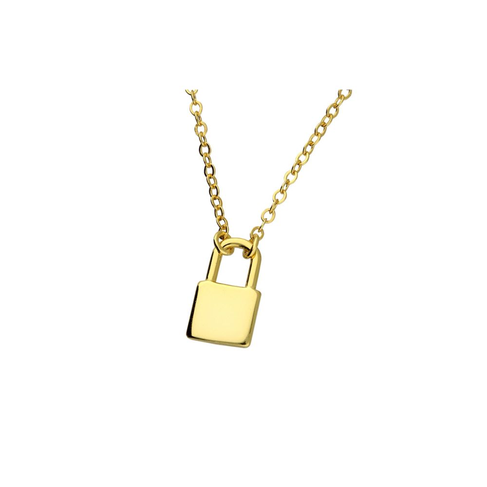 Teeny Tiny Padlock in 14ct Gold Plate