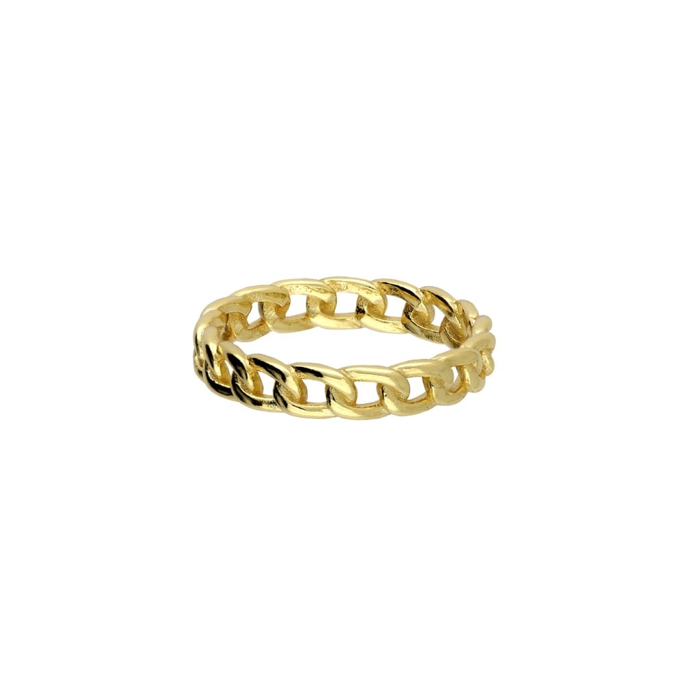 Chain Ring in 14ct Gold