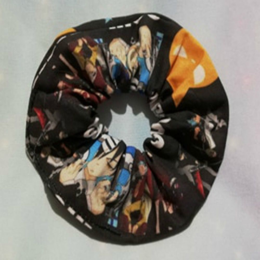 Scrunchie Made With Soul Eater Inspired Fabric