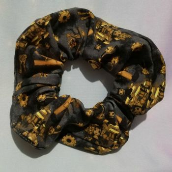 Scrunchie Made With Bendy Inspired Fabric