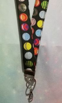 Lanyard made with Assassination Classroom Inspired Fabric