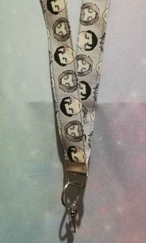 Lanyard made with Detroit Become Human Inspired Fabric - Exclusive
