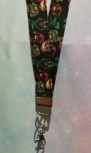 Lanyard Made With Splatoon Inspired Fabric - Exclusive