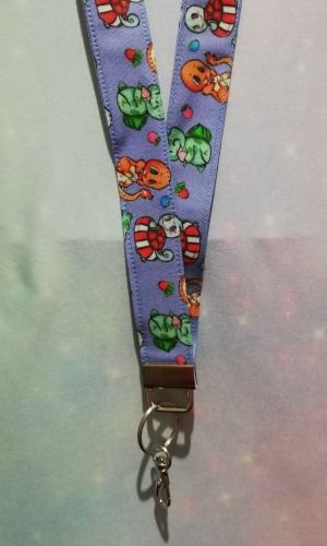 Lanyard made with Pokemon Fabric - Kanto Region Exclusive