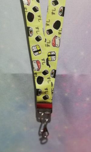 Lanyard made with Sushi Fabric - Exclusive