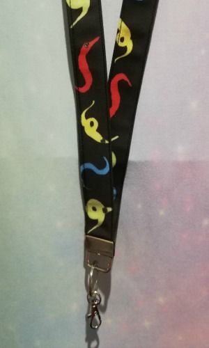 Lanyard Made With Worm On A string Fabric - Exclusive