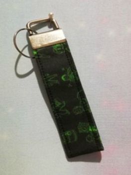 Key Fob Made With Fallout Inspired Fabric - Perks