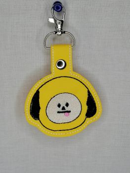 BTS Chimmy Inspired Embroidered Keyring