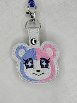 Judy Inspired Embroidered Keyring