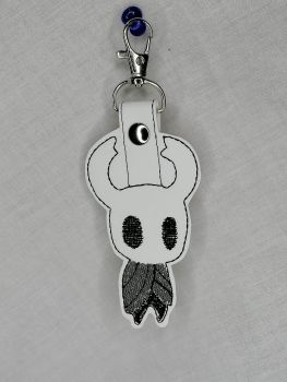 Hollow Knight Inspired Embroidered Keyring