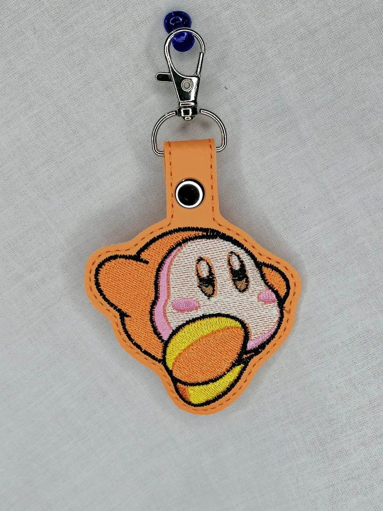 Waddle Dee Inspired Embroidered Keyring