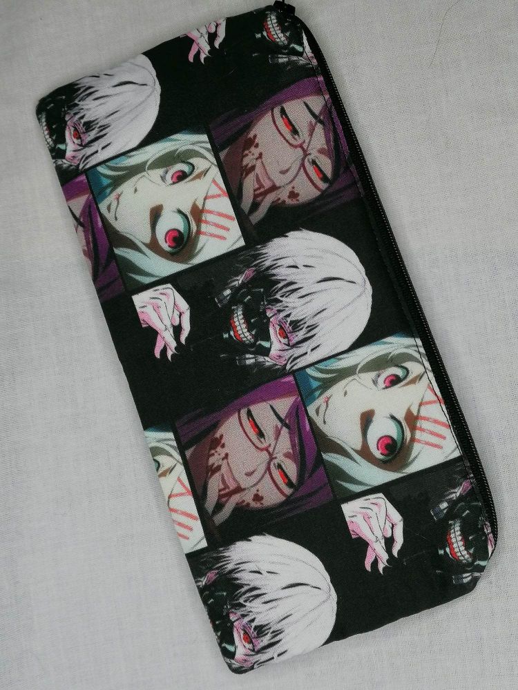 Pencil Case Made With Tokyo Ghoul Inspired Fabric