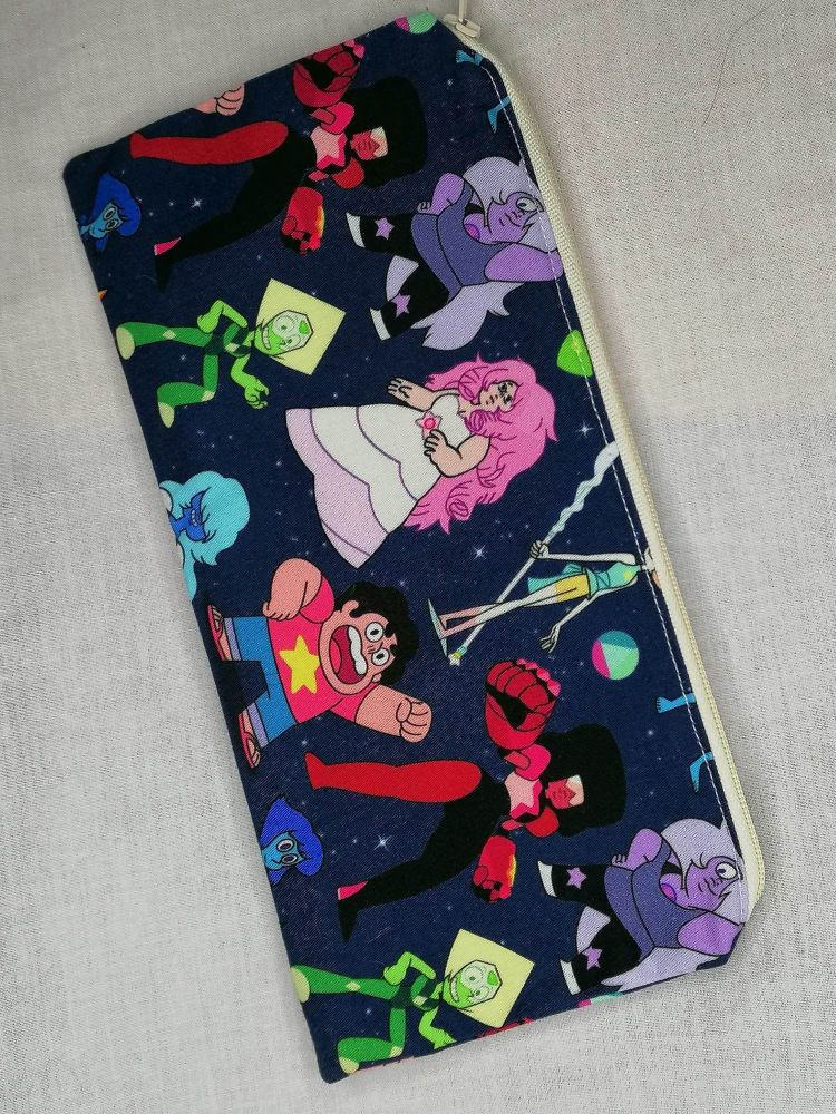 Pencil Case Made With Steven Universe Inspired Fabric