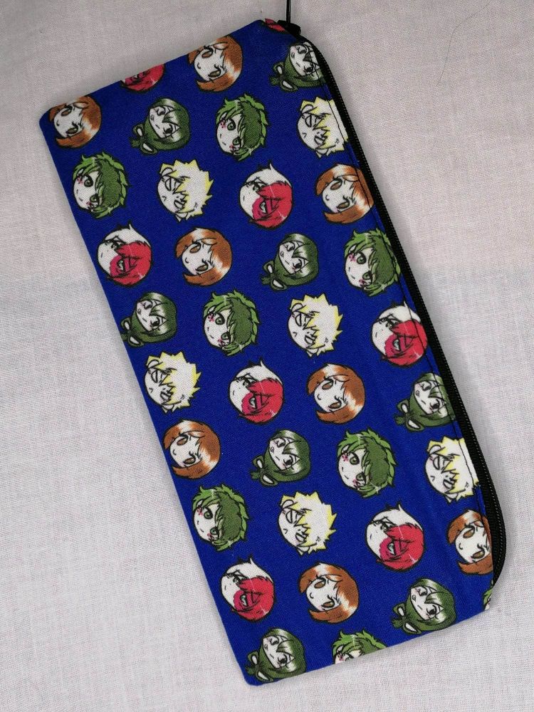 Pencil Case Made With My Hero Academia Inspired Fabric - MHAH