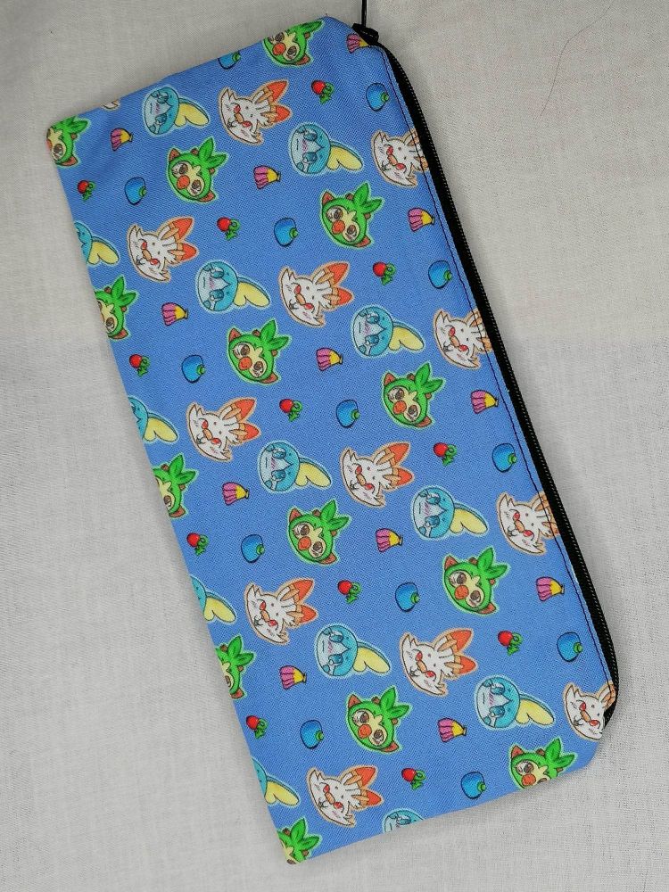 Pencil Case Made With Pokemon Inspired Fabric - PK
