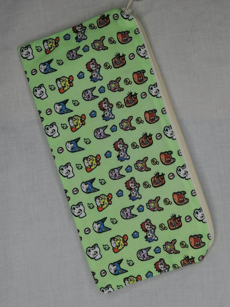 Pencil Case Made With Animal Crossing Inspired Fabric - ACH